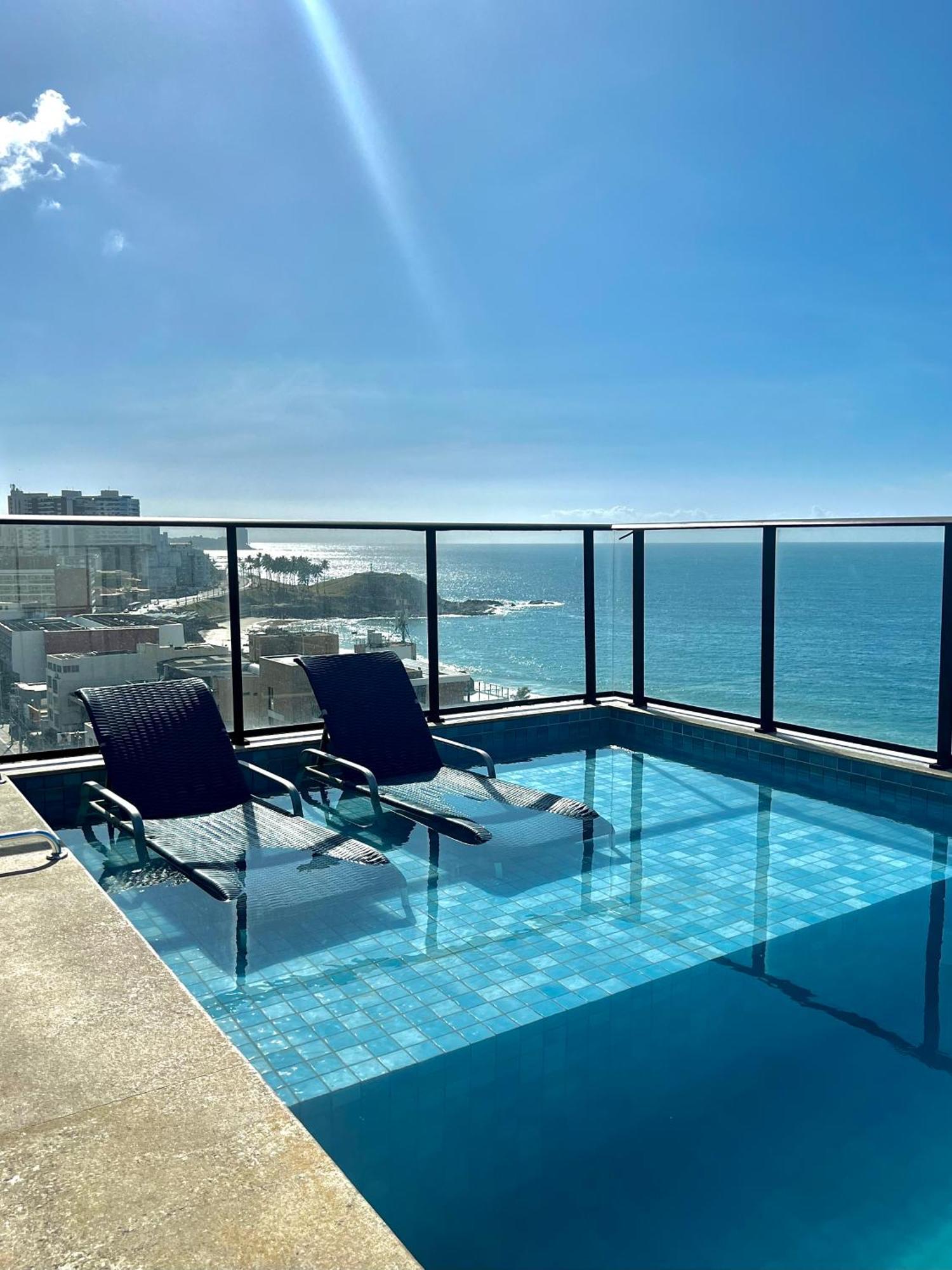 萨尔瓦多Lindo Flat No Farol Da Barra公寓 外观 照片